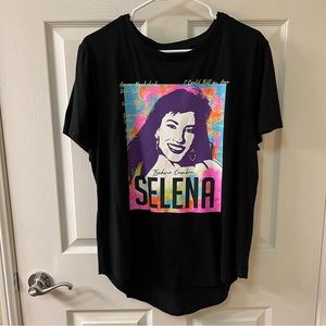 Selena Official Merchandise Graphic Short Sleeve T-Shirt Women’s XXXL ptp 21”